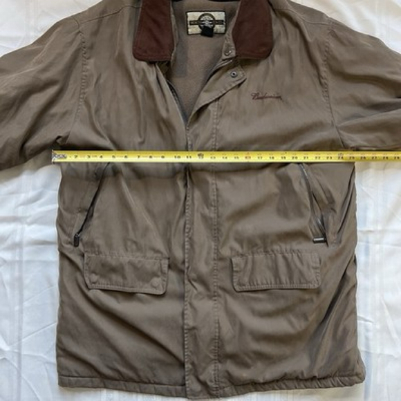 Budweiser North End Utility Quilted Heavy weight Thermal Work Coat Extra Large - Picture 6 of 12